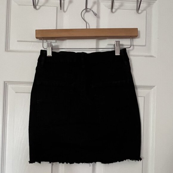 GARAGE Denim Mini Skirt - Picture 2 of 2